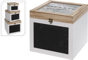 Skrzynia "Country " kufer zestaw 2 szt. Shabby Chic