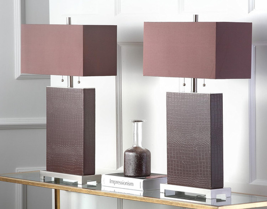 Lampka Safavieh  kroko zestaw 2 szt.