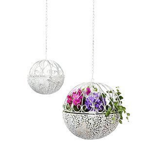 Kwietnik  Zwis Zestaw doniczka dekoracja