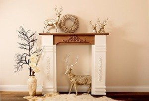 Portal kominkowy obudowa kominka atrapa"Romantik" Shabby Chic