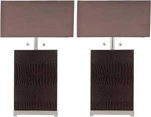 Lampka Safavieh  kroko zestaw 2 szt.