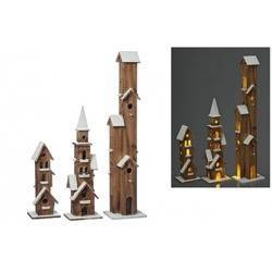 Dekoracja świąteczna domek LED