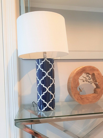 Lampka " Rost" Lampa stojąca Shabby Chic