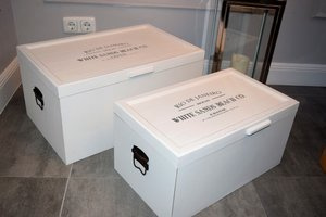 Skrzynia Kufer  "Maritim  " zestaw 2 szt.