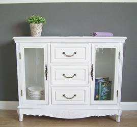 Komoda Witryna  " Elegance " III Prowansja