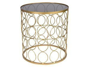 Stolik pomocniczy Glamour Stolik kosz