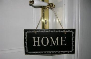 Dekoracja/ Zawieszka / Tablica HOME