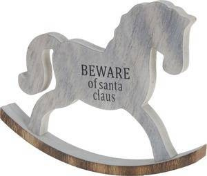 Dekoracja Bożonarodzeniowa  Konik na biegunach