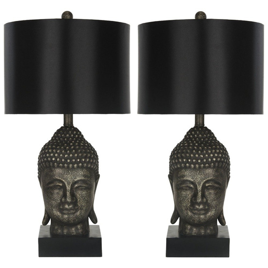 Lampka Safavieh " Golden Buddha " zestaw 2 szt.